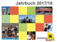 Die Jahrbücher sind verfügbar! jb1718