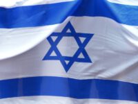 israelflagge-w